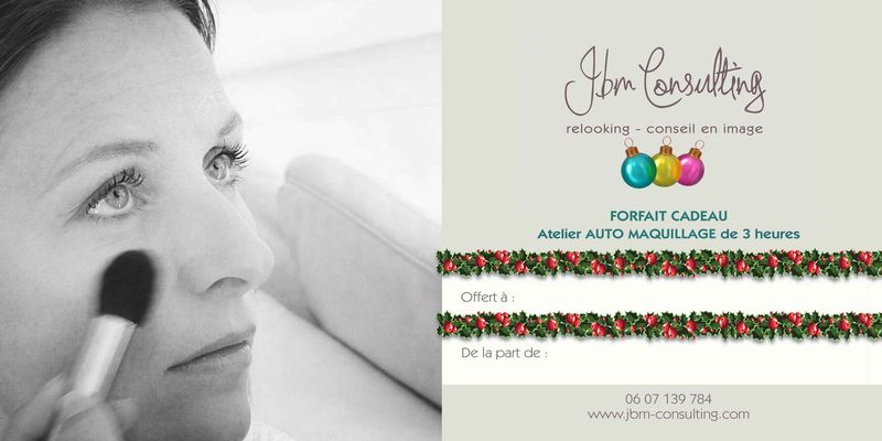 CADEAU DE NOEL MAQUILLAGE MARSEILLE PACA